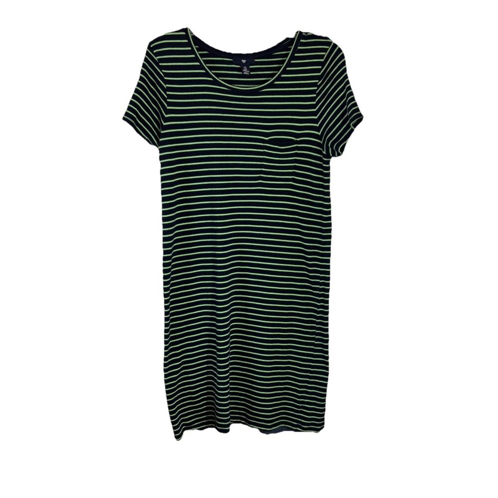 Nautical Stripe T Shirt Dress